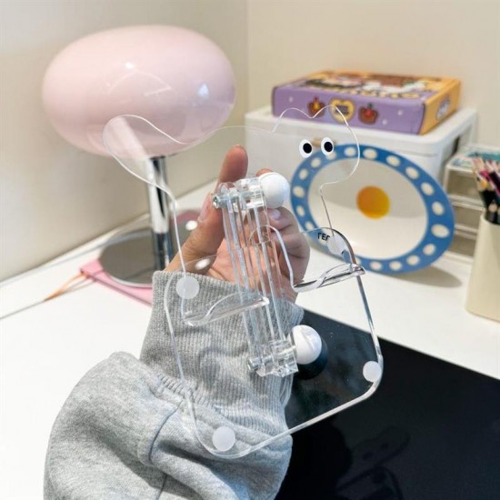 【桌面追劇神器】貓咪手機平板支架 - 可愛摺疊懶人架