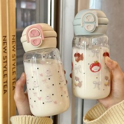 【夢幻圖案】高顏值可愛水杯500ml - 時尚隨身飲水杯