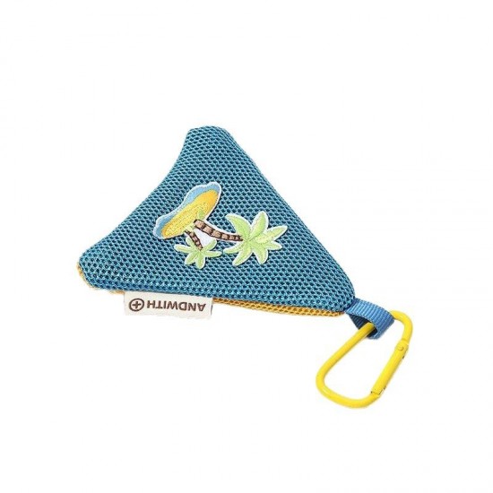 【實用設計】INS風三角小包 - 隨身小物整理收納袋