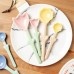 【立體花朵】INS風質感陶瓷匙 - 咖啡甜點多功能湯匙 【立體花朵】INS風質感陶瓷匙 - 咖啡甜點多功能湯匙