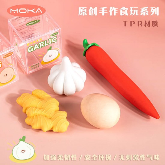 【食物造型】趣味無屑橡皮擦 - 學生必備文具用品