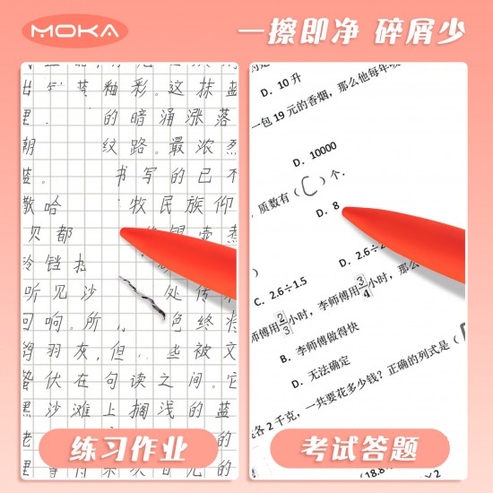 【食物造型】趣味無屑橡皮擦 - 學生必備文具用品