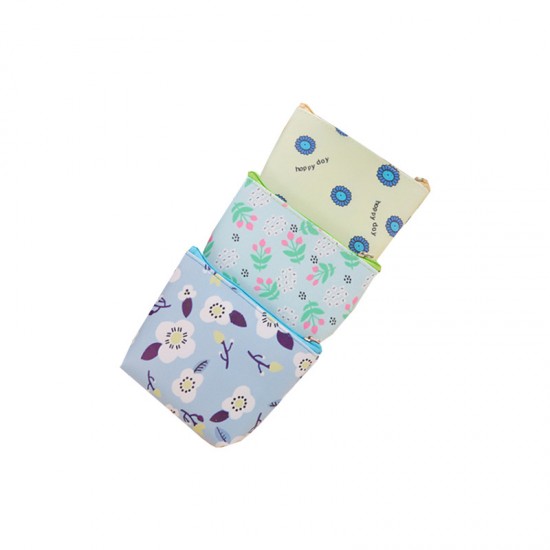 【韓版小清新】手拿零錢包 韓版小碎花PU零錢包 可印刷