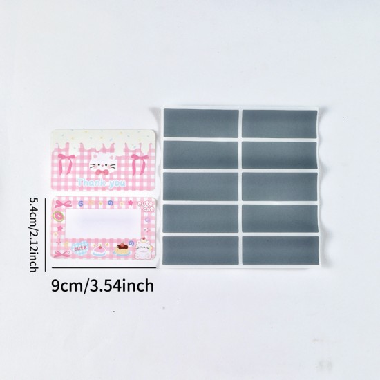 【創意刮刮樂】20入可愛動物造型 自製抽獎券DIY 獎勵抽抽樂