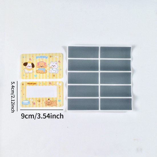【創意刮刮樂】20入可愛動物造型 自製抽獎券DIY 獎勵抽抽樂