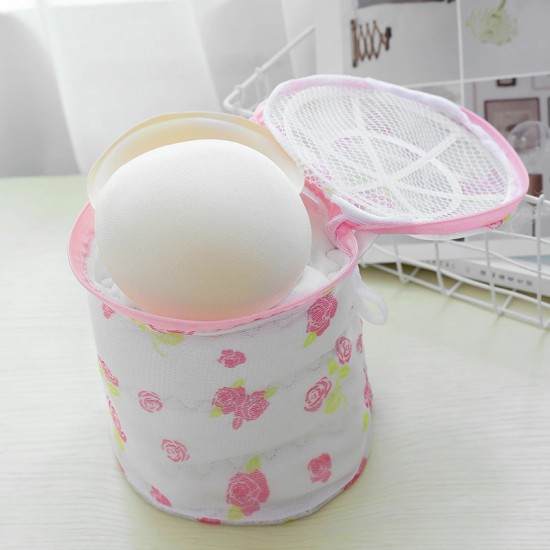 印花折疊內衣洗衣袋 圓型洗衣袋
