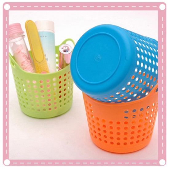 迷你網孔收納筆桶  文具收納籃