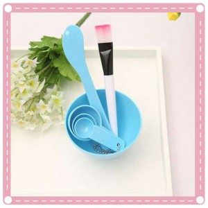 DIY面膜必備美容組合工具（面膜碗+棒+刷+計量器）四合一