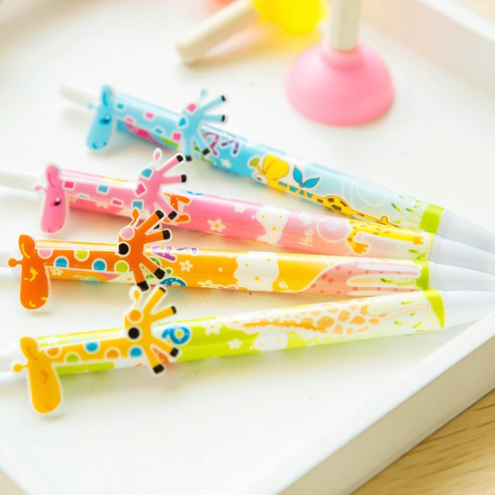 可愛長頸鹿原子筆 