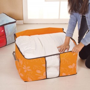 樹葉衣物防塵收納袋 加厚衣物儲藏袋 雜物整理袋 棉被收納袋