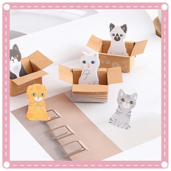 可愛貓咪小巧N次貼 便條貼 便條本 便利貼