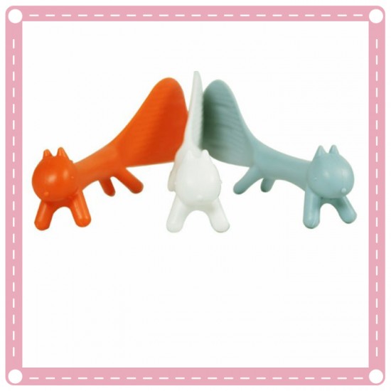 可愛造型松鼠飯匙 可站立造型飯匙