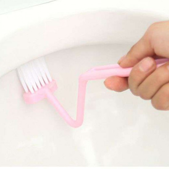 S型馬桶刷 彎曲刷 馬桶死角清潔刷