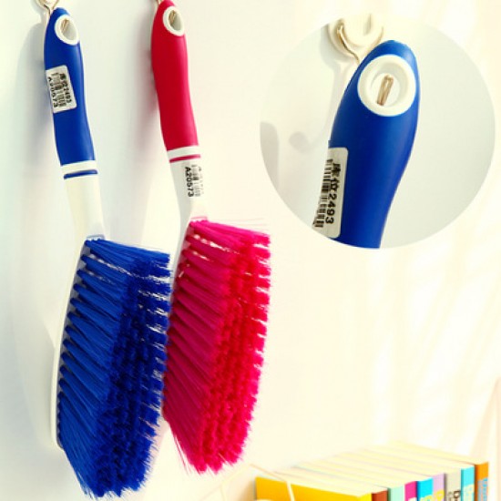 防滑橡膠清潔刷 除塵刷子 有炳刷