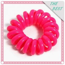 (10入)小號糖果色電話線髮圈 不留綁痕 不咬髮髮束