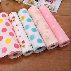 印花抗菌櫥櫃墊 抽屜防水墊 防潮防滑墊 衣櫃墊