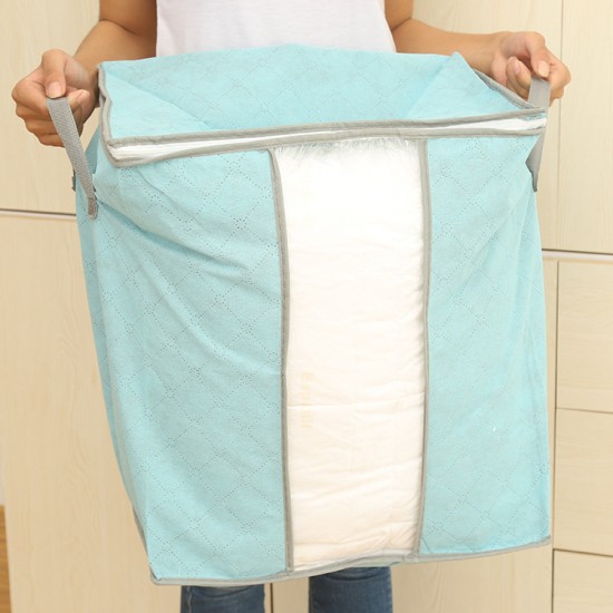 棉被整理收納袋 多彩竹炭衣物收納袋