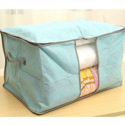 彩色竹炭環保棉被收納袋 衣物收納套