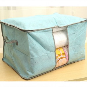 彩色竹炭環保棉被收納袋 衣物收納套