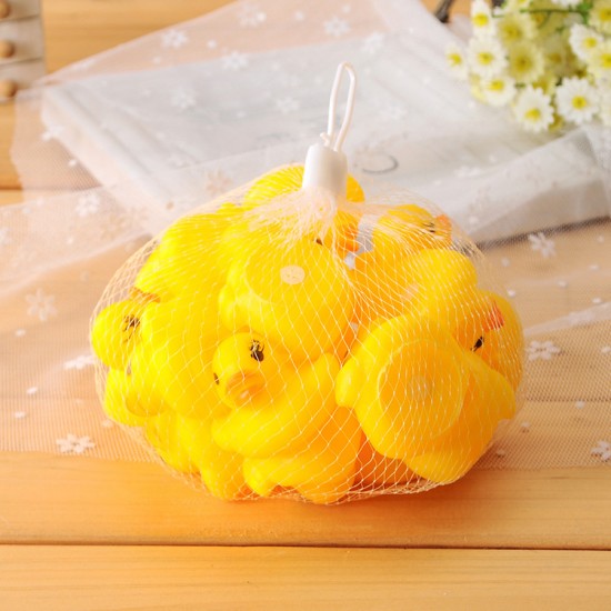 (5入)洗澡戲水黃色小鴨 幼兒早教益智玩具 發聲玩具