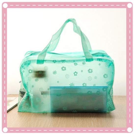 透明防水化妝包 沐浴用品收納袋  旅遊必備