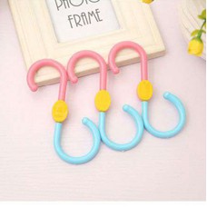 可旋轉S型塑膠掛鉤 多功能S掛鉤 3入裝