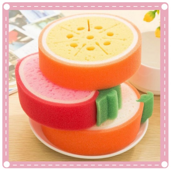 菜瓜布 魔力擦 海綿清潔刷  百潔布 洗碗海綿 水果款加厚海綿 海綿菜瓜布 洗碗布洗碗清潔布 強力去汙洗碗