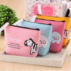 韓版創意可愛糖果色動物零錢包 便攜手拿包 韓版創意可愛糖果色動物零錢包 便攜手拿包