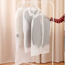 (5入)半透明衣服防塵袋 透明大衣防塵罩 加厚可水洗衣物防塵套