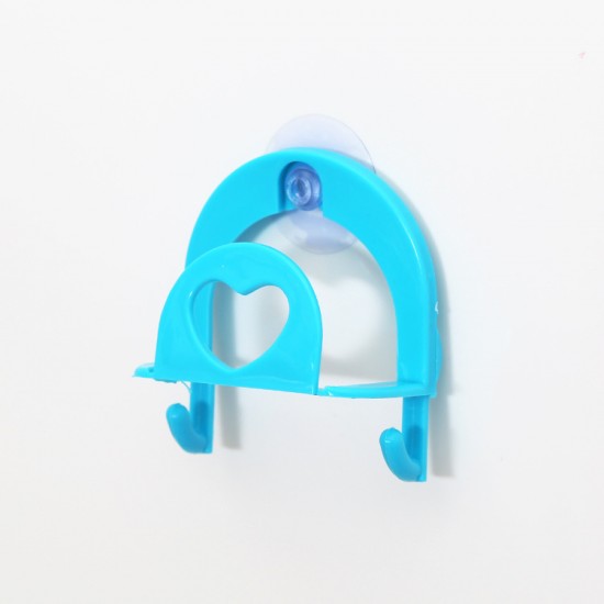 吸盤式菜瓜布收納架 多功能塑膠牆壁水槽雜物掛鉤收納架