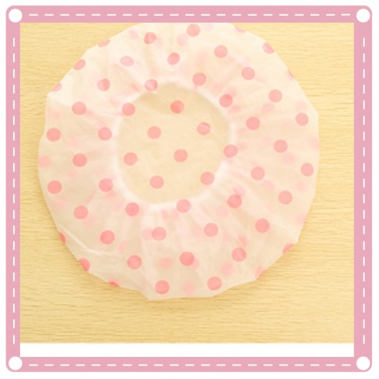 加厚防水浴帽 廚房防油煙 洗澡沐浴化妝必備