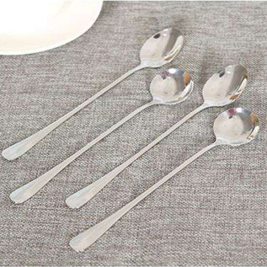 創意不銹鋼長柄湯匙 咖啡攪拌湯匙 長湯匙