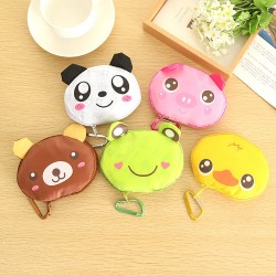 可愛動物折疊購物袋 隨身環保袋 加厚手提袋 防水環保購物袋 可愛動物折疊購物袋 隨身環保袋 加厚手提袋 防水環保購物袋