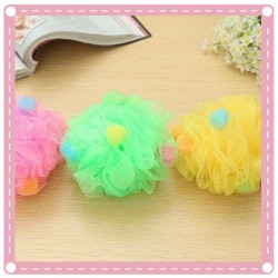 大號彩色沐浴球 創意生活百貨 沐浴花 洗澡必備 沐浴用品