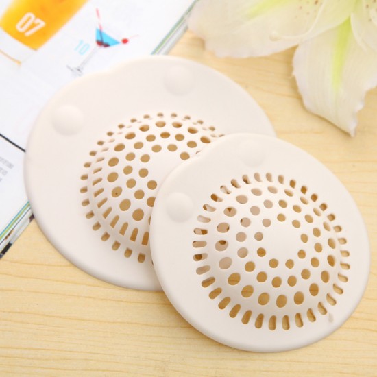 浴室水槽排水孔過濾網 吸盤式排水口毛髮濾網