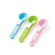 可彈式冰淇淋挖勺 塑膠水果挖球勺 圓形果肉挖勺