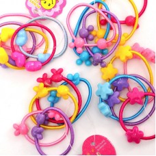 造型兒童髮束50條入  糖果色米奇髮圈 甜美造型兒童髮飾