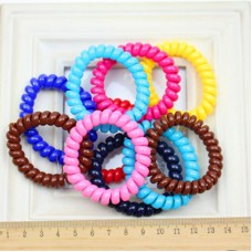 (10入)大號糖果色電話線髮圈 不留綁痕 不咬髮髮束