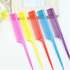 (10入)美髮尖尾梳 美髮分區梳 長尾化妝梳 美髮工具
