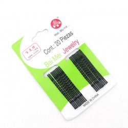 傳統一字小黑夾 5cm小髮夾