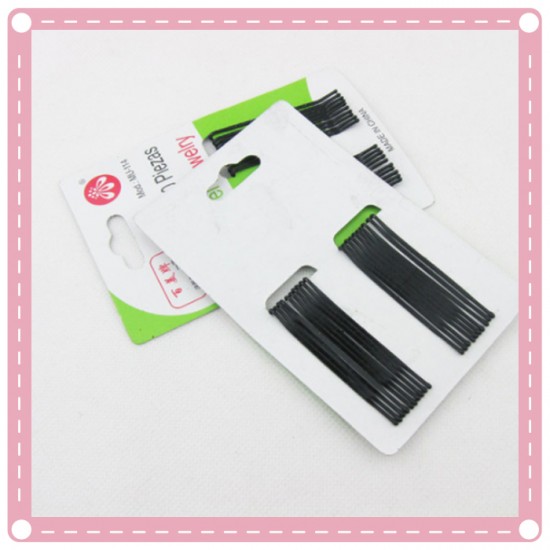 傳統一字小黑夾 5cm小髮夾