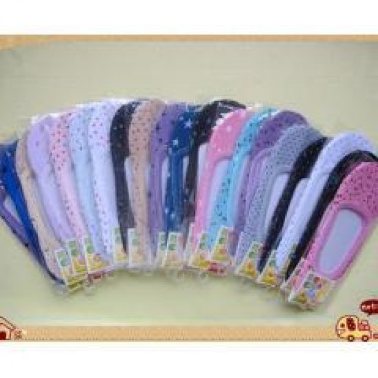 女款棉印花蕾絲邊隱形襪 隱形船襪 襪子