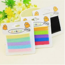 百搭無接縫兒童髮圈 糖果色髮圈