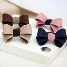 立體蝴蝶結布藝髮圈 氣質公主頭蝴蝶結髮圈 髮飾