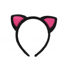 毛絨貓耳髮箍 造型髮圈 化裝舞會髮飾  