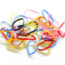 (4包入)兒童彩色橡皮筋 髮圈 彩色小髮圈 髮飾 