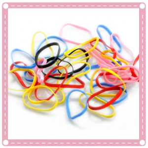 (4包入)兒童彩色橡皮筋 髮圈 彩色小髮圈 髮飾 