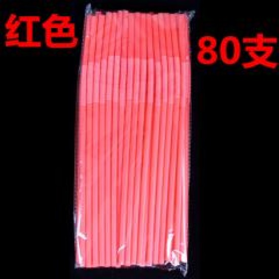彩色一次性單彎頭藝術吸管 透明 黑色 紅色 塑膠吸管