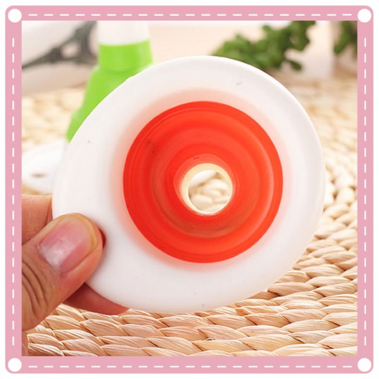 家居必備用品 伸縮式迷你漏斗 方便攜帶矽膠漏斗