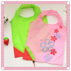 大號草莓購物袋 環保袋 折疊收納手提袋